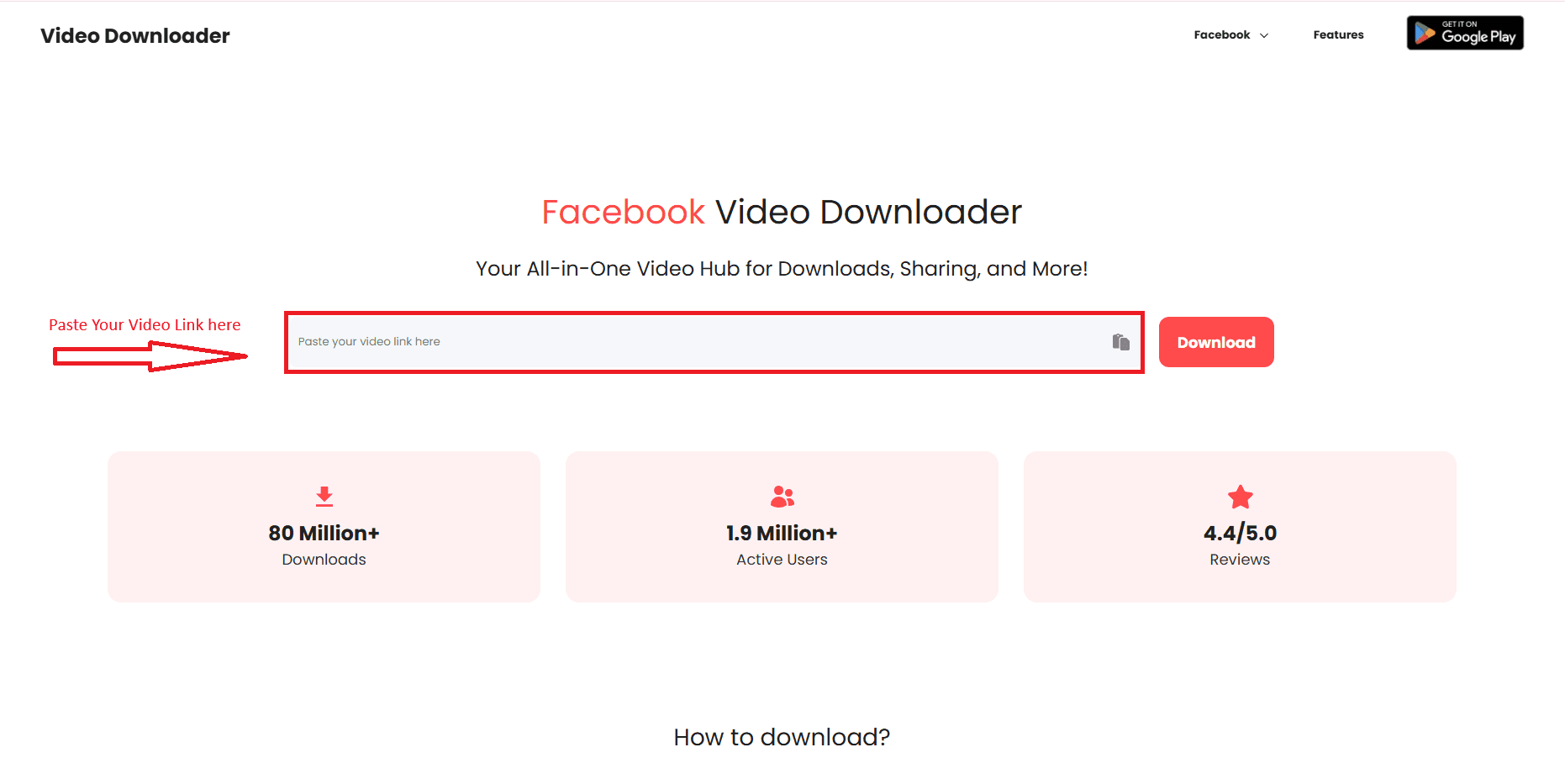 Facebook Reels Downloader