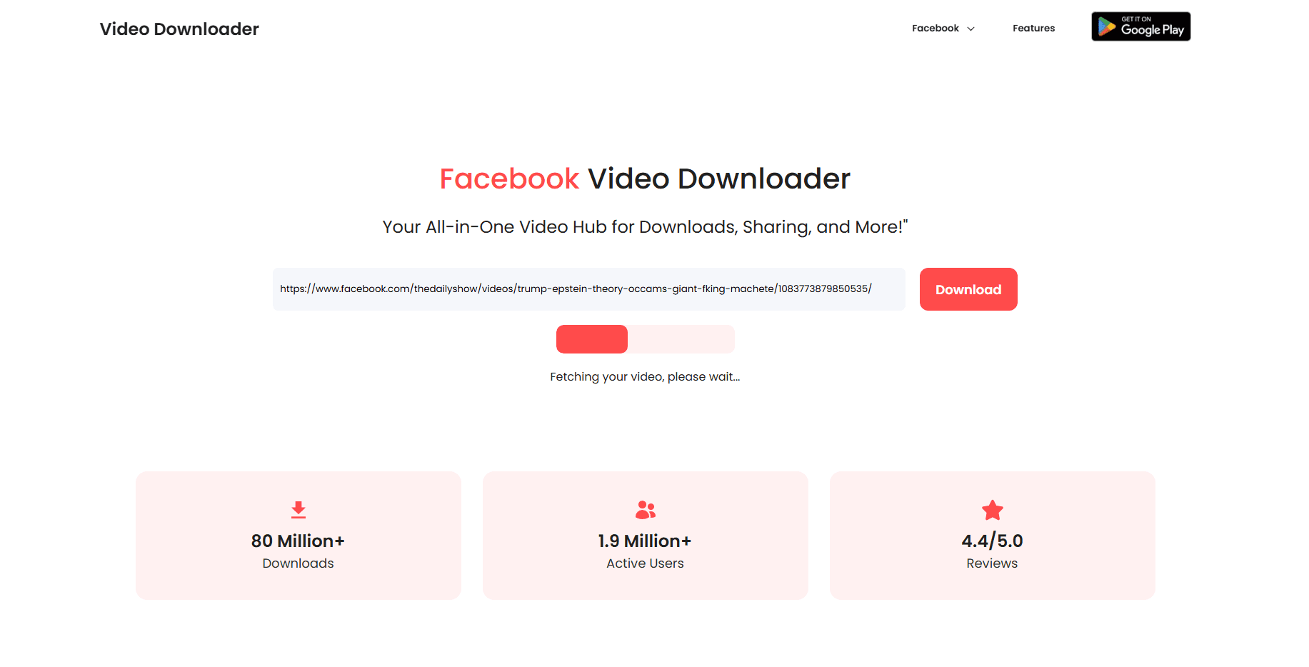 Facebook Reels Downloader