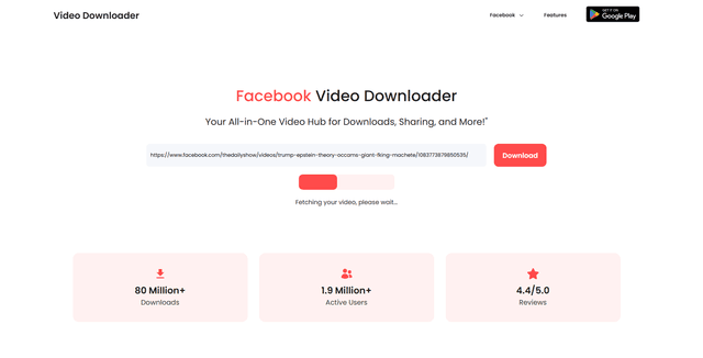 Facebook Reels Downloader